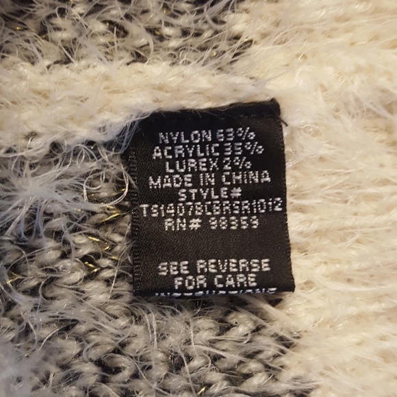 Chic Leopard-Print Boho Sweater Dress *L* - Picture 8 of 8